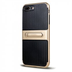 iPhone 7 Plus Slim Fit Kickstand Hybrid Case (Champagne Gold)